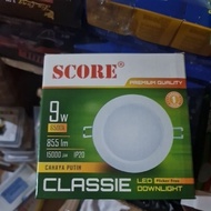 SCORE CLASSIE PREMIUM QUALITY 9 watt white DOWNLIGHT