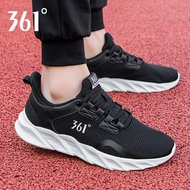 361 Men's Shoes Sports Shoes Men's Spring Mesh Breathable Running Shoes 361 Degree Official Flagship