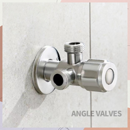 Water valve,2 ways,  shower valve, two water outlets at the same time, genuine 304 stainless steel 2 Way Angle Valve 90 Degree Toilet Angle Valve Faucet Angle Valve For Toilet Bidet Faucet 1/2"x1/2"