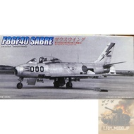 Fujimi 1/72 F86F40 Sabre J.A.S.D.F 9th SQ/7th AIr Wing (Iruma AB) Fighter Aircraft Model Assembled