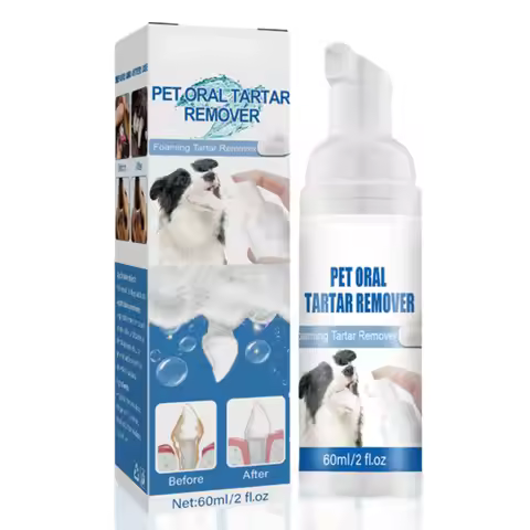 Dog Dental Care Foam Dog Oral Breath Freshener Keep Dog Breath Fresh And Teeth Clean Supports Gum He
