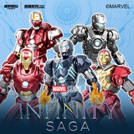 Iron Man Action Figure Tony Stark MK1-7 MK8-14 MK15-19 MK20-25 Iron Man Assembly Model Adult Collect
