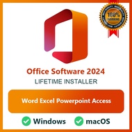 Office Excel Word Powerpoint Version 2024 Windows/MacOS Fast Response Latest Lifetime Use