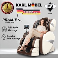 Prämie™ Massage chair Electronic touch screen display Remote control Kerusi urut badan rumah Healthy home furniture