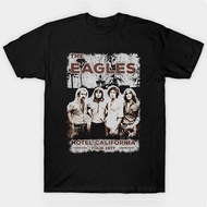 New Eagles Rock Band Hotel California Tour 1977 Men's Printed T-Shirt