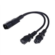 Power Extension Cable C14 to C13 Y splitter cable PDU PSU