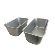 Aluminium Rectangular Cake Mould (Height 2.5 inch) (Size: 3"x6" or 3"x7.5") Acuan Kek Segi Empat Tep