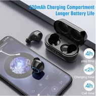 " REMAX TWS-16 wireless music call headset Bluetooth 5.0 automatic sound quality to HiFi