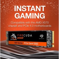 100% PC LAPTOP GAMING Seagate Brand 500GB FireCuda 520 SSD M.2 PCIe Gen4x4 NVMe FW: STNLC016 ZP500GM