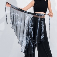 Fart curtain 舞蹈裙黑色一片式系带半身裙屁帘跳舞衬裙日常舞蹈训练基训表演裙 现货 热卖 Ready .1 qEjUgvAam60324