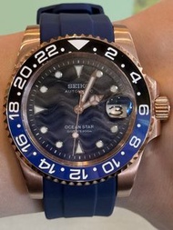 客製化精工機芯改裝機械手錶 / DM查詢訂製 / Seiko mod