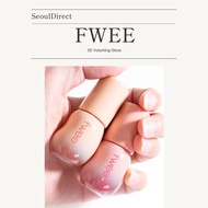 Direct from KR FWEE 3D Voluming Gloss 3.5g Plumping Glass Shine Lip Gloss 30% Sheer & 70% Vivid Shad
