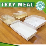 Paper Meal Box - Hotdog Burger Box - Meal Tray (20 pcs)