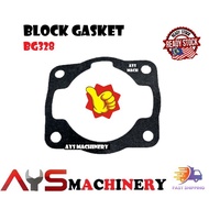 T328 BG328 Block Gasket Brush Cutter Mesin Rumput Ogawa Victa
