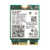 New Wi-Fi 7 Intel BE200 Bluetooth 5.4 WiFi Card BE200NGW 2.4/5/ 6 GHz 5.8 Gbps for Windows 11 PC Lap