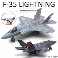 F-35 LIGHTNING Fighter Jet Model Steel Structure Light-Sound Running Yard Virtual Simulator 77715