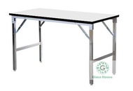 โต๊ะประชุม โต๊ะพับ 75x120x75 ซม. โต๊ะหน้าไม้ โต๊ะอเนกประสงค์ โต๊ะพับอเนกประสงค์ โต๊ะสำนักงาน โต๊ะจัดปาร์ตี้ gh gh gh99