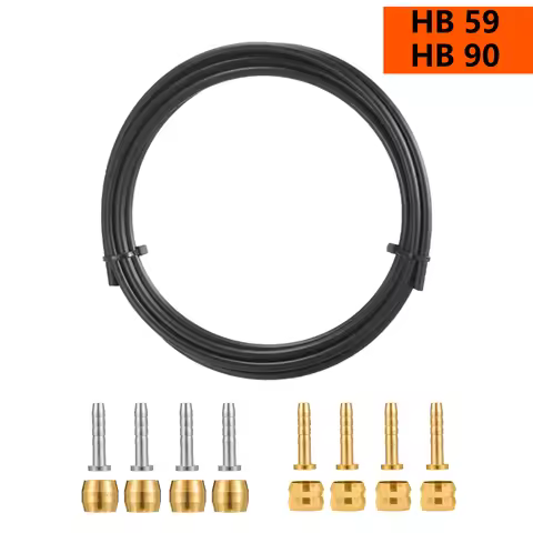 2.5Meters Mountain bike hydraulic Disc brake Oil Tube Set For SHIMANO Deore BH90 BH59 Hydraulic Oil 