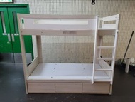 二手  二手傢俬  上下層床 77*34*96/54吋 (床褥尺寸75*30吋) #2211020