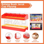 Balang Buah Jeruk Cap Payung Bekas Buah Colek Buah Bekas Buah Potong Balang Buah Potong Acrylic Cont