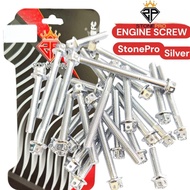 STONEPRO CASING ENGINE SKRU Y15ZR Y16ZR SRL115FI LC135 LCV8 RS150 RSX RXZ SCREW ENGINE SKRU ENJIN