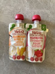 Heinz Strawberry vanilla custard/ 亨氏果蓉