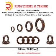 Oil Seal TC Viton 45 68 12 - Oil Sil TC FKM 45x68x12 - Vitton TC - Seal Oil TC