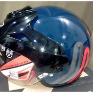 HELMET XDOT G118 YOLO WITH VISOR COLOURING L SIZE 60MM RED/BLUE/GREEN