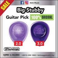 Jim Dunlop Big Stubby Guitar Picks, 2.0mm / 3.0mm Pick