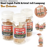 Batu Mineral Mani-Gajah Putih Kristal Asli Lampung Per Botol