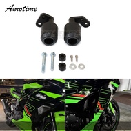 สำหรับคาวาซากินินจา ZX-6R ZX6R รถจักรยานยนต์2024 2025ล้มกรอบป้องกันเลื่อนการ์ดแฟริ่งปลอกปกป้องเข่ากั