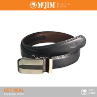 McJim Leather Auto lock Belt