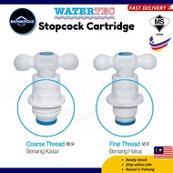 WATERTEC Stopcock Cartridge Top Asy Spare Part Stop Valve Coarse & Fine Thread Water Faucet Tap