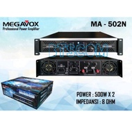 POWER AMPLI MEGAVOX MA502 POWER MEGAVOX MA 502 POWER AMPLI MEGAVOX