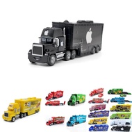 Animation Cars Realistic Mack Lightning Mcqueen King Jackson Storm Toy Racer Truck