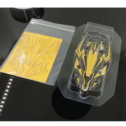 homemade decals for clear cowl shell AVANTE MK3/NEO VQS/ thunder shot MK2 polycarbonate body paintin