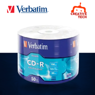 Verbatim CD-R 52x/700mb/80min 50pcs per shrink wrap