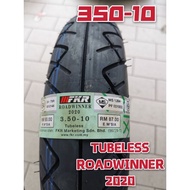 V100 KARISMA VS125 VR125 VESPA - TYRE TAYAR ROAD WINNER 2020 RW2020 TUBELESS 3.50X10 TYRE SCOOTER LA
