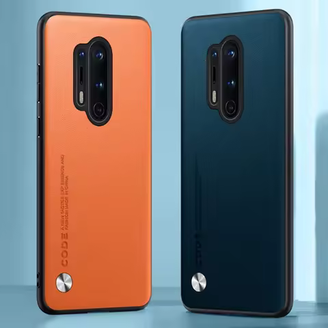 Case For OnePlus 8 Pro 8Pro Protective Cover Luxury PU Leather Phone Case For One Plus 8 Pro Matte S