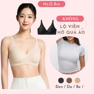 No-show Bra, no underwire, no-wire Bra, women's thin and light foam molded Bra Ms.Q Bra AKLV34
