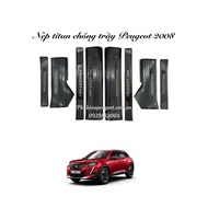 PEUGEOT Scratch-resistant Step Brace Titanium PRUot 2008 / 3008 / 5008 [Korean PRUot Accessories]