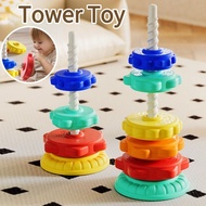 Kids Toy Rainbow Stacking Tower for Kids Color Recognition Fine Motor Skills Toy