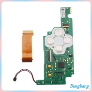 Bang ABXY Button Switch Board Replacement for 3DS Game Console Power Control Plate Board with Flex Cable Repair Part