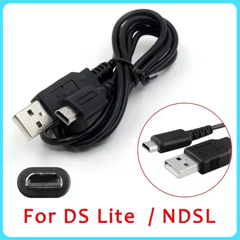 USB Charging Cable for Nintendo DS Lite Usb Cable NDS Lite Charger Cable Cord