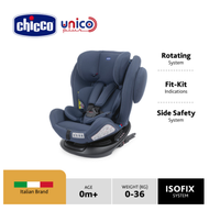 Chicco Unico Plus 360 Spin IsoFix Baby Car Seat(ECE R44/04) 0 to 36kg
