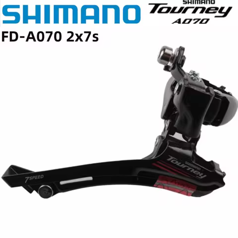 SHIMANO TOURNEY A070 Front Derailleur 2x7 Speed Derailleur Bike Cycle For Road Bike Bicycle Original