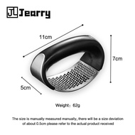 Jearry Nhẫn thép không gỉ Hướng dẫn sử dụng tỏi Báo chí Ginger Grater Dễ dàng Phô mai Grater Công cụ
