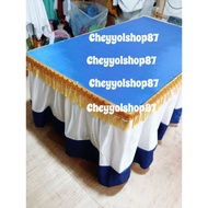 Guest tablecloth, wedding table, study table, TxLxP 30cm x 40cm x 80cm