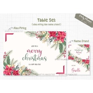 Christmas table set Christmas dinner table set Christmas dinner table decor Christmas and new year d