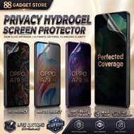 Hydrogel Privacy Screen Protector for OPPO A79 5G / A98 5G / A78 4G / A58 / A38